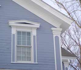 Greek Revival style house on Central Street