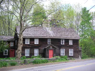 First Period style house on Andover Street