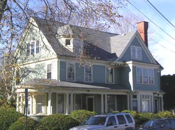 Queen Anne with wraparound porch