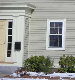 Greek Revival style house on Washington Street