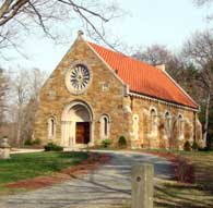 Chapel in West Parish Cemetery