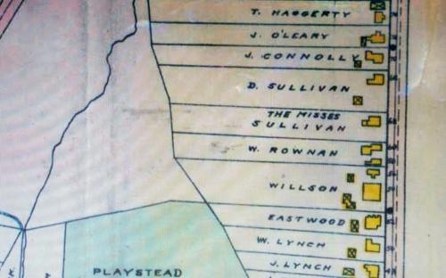 1906 Map of Morton St. 