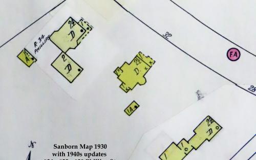 Updated 1930 Sanborn Map - 1940's