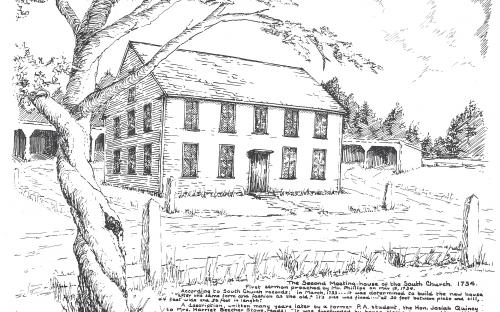 Second South Parish Meeting House 1734 - 1788
