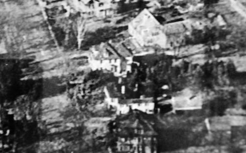 1940's Ariel photo detail of Salem St. 