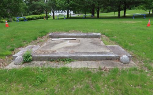 Front step of Williams Hall - May 25, 2025