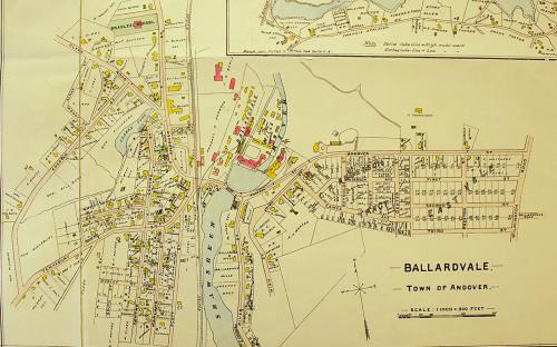 1906 Ballardvale Center map