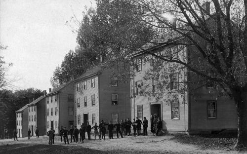 Latin Commons along Phillips St. circa 1890