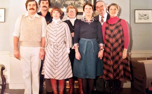 Jolliffe family, William, Richard, Elizabeth, Helen, Margaret, Leslie, and Rosemary