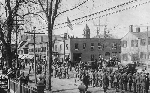 Main & Chestnut Streets 1919 