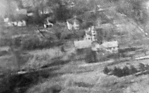 1940 Photo map detail - #28 - #32 - #34 Carter House & #38