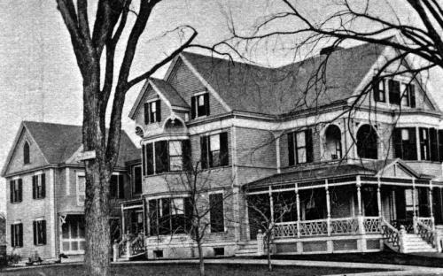 Mary A. Ballard House - 1896 on site at 98 Main