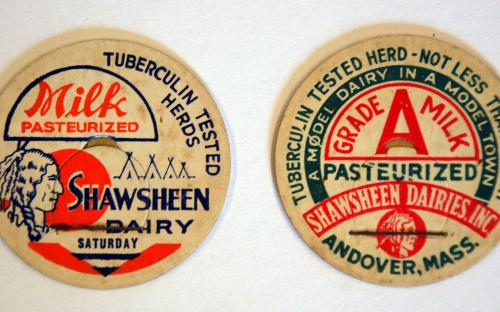 Shawsheen Dairy milk caps