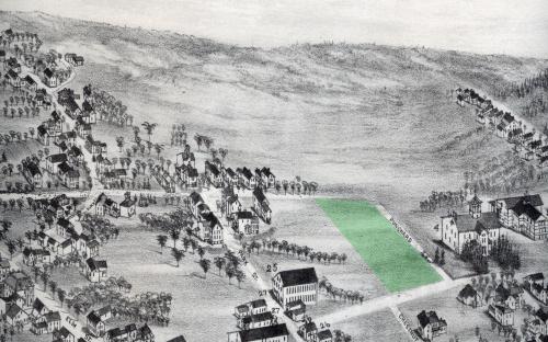 1882 Birdseye map detail Punchard - Whittier St.