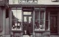 Henry McLawlin Hardware Store 1884 - 1906, dog "Schiider"