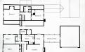 Floor plan of the Leno home 2001