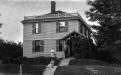Ropes House circa 1895 - 1900 - Professor Ropes at front porch