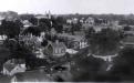 Birds eye view of Abbott Villlage abt 1920 - Village Hall at center