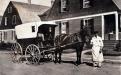 Wakefield's provision wagon on Breching Terrace circa 1910