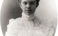 Edith M. Tyer circa 1898 dau. of H.H. & Catherine Tyer
