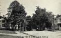 18 Elm on left in this Post Card image - Ames house on right