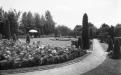 Greencourt rear formal garden circa 1940