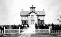 Punchard Free School 1855 - first high school building