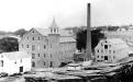 Howarth Stone Mill Building on right circa 1880 - S&D Co. 