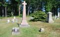 Harriet Beecher Stowe, Rev. Calvin Stowe, son Henry E.B. Stowe graves