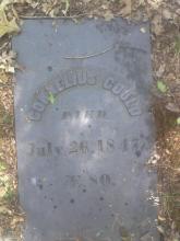 Cornelius Gould headstone